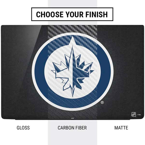 NHL Winnipeg Jets Black Background Dell Vostro Skin